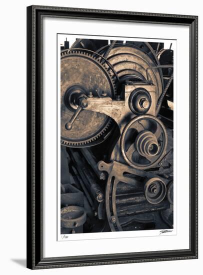 Lathe-Donald Satterlee-Framed Giclee Print