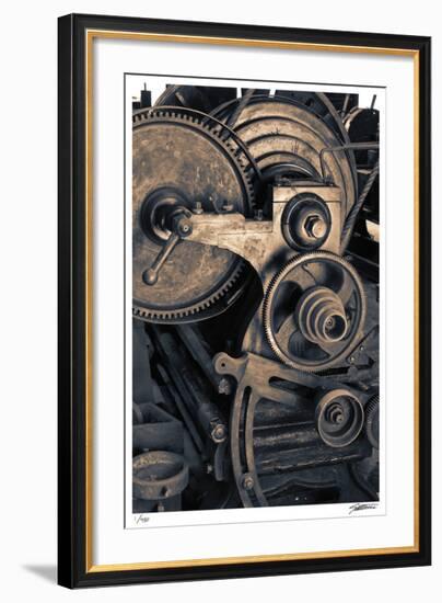 Lathe-Donald Satterlee-Framed Giclee Print