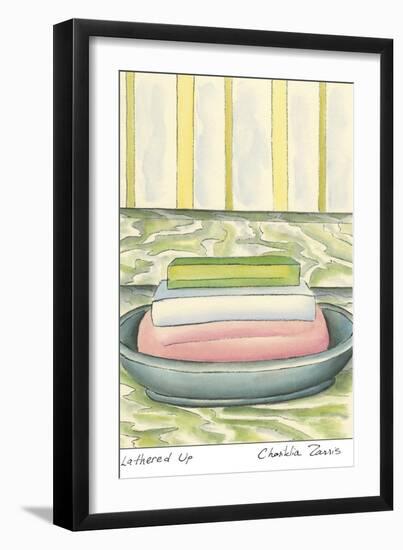 Lathered Up-Chariklia Zarris-Framed Art Print