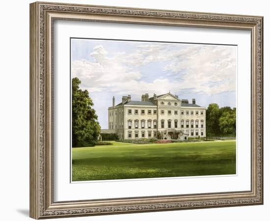 Lathom House, Lancashire, Home of Lord Skelmersdale, C1880-AF Lydon-Framed Giclee Print