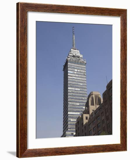 Latin American Tower (Torre Latinoamericana), Historic District, Mexico City, Mexico, North America-Wendy Connett-Framed Photographic Print