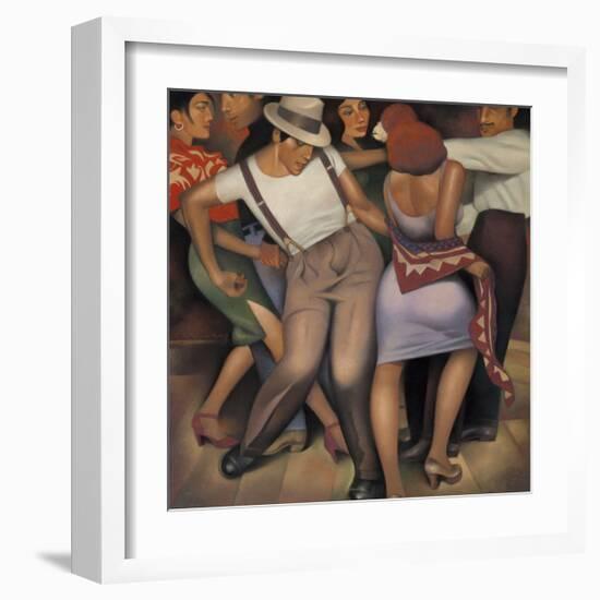 Latino Jazz-Gary Kelley-Framed Art Print