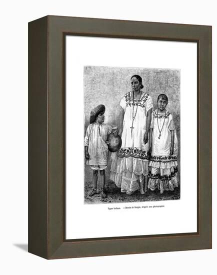 Latino Types, 19th Century-E Ronjat-Framed Premier Image Canvas