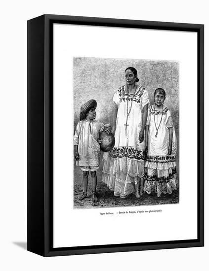 Latino Types, 19th Century-E Ronjat-Framed Premier Image Canvas