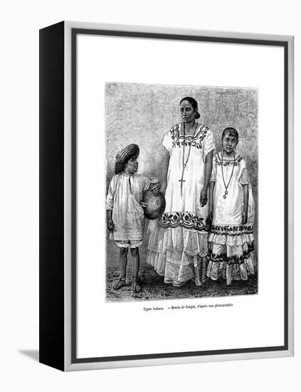 Latino Types, 19th Century-E Ronjat-Framed Premier Image Canvas