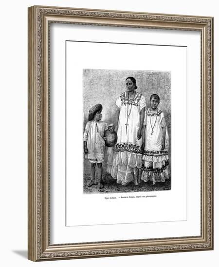 Latino Types, 19th Century-E Ronjat-Framed Giclee Print