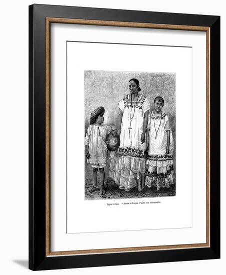 Latino Types, 19th Century-E Ronjat-Framed Giclee Print