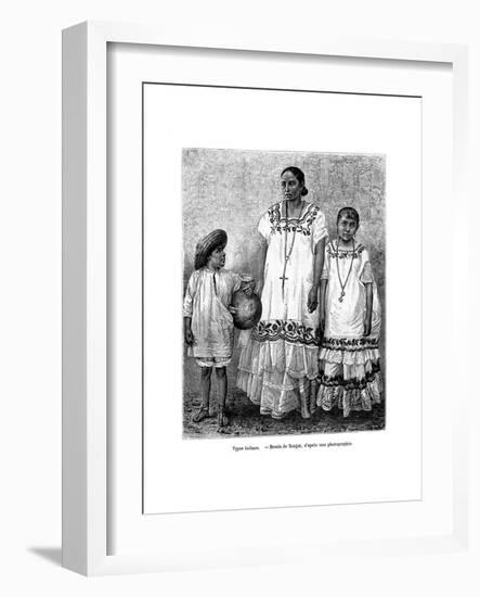 Latino Types, 19th Century-E Ronjat-Framed Giclee Print