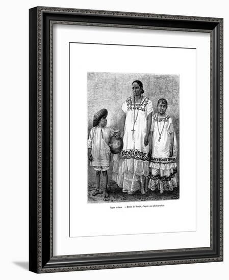 Latino Types, 19th Century-E Ronjat-Framed Giclee Print