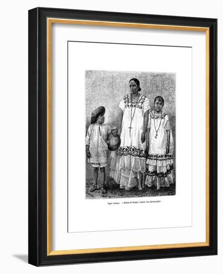 Latino Types, 19th Century-E Ronjat-Framed Giclee Print