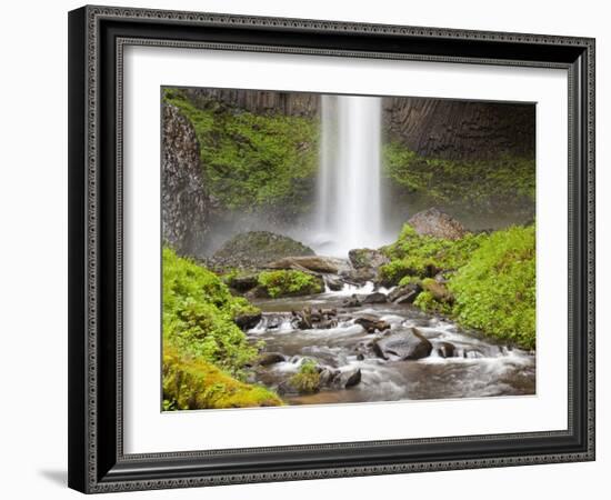 Latourell Falls, Columbia River Gorge, Oregon, USA-Jamie & Judy Wild-Framed Photographic Print