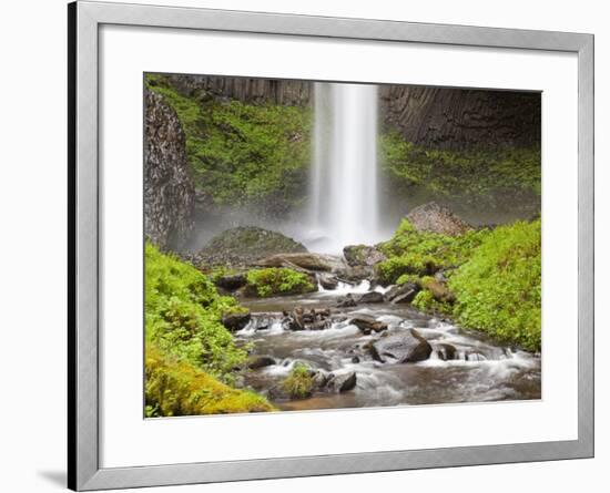 Latourell Falls, Columbia River Gorge, Oregon, USA-Jamie & Judy Wild-Framed Photographic Print