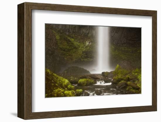 Latourell Falls, Guy W. Talbot State Park, Oregon, USA-Michel Hersen-Framed Photographic Print