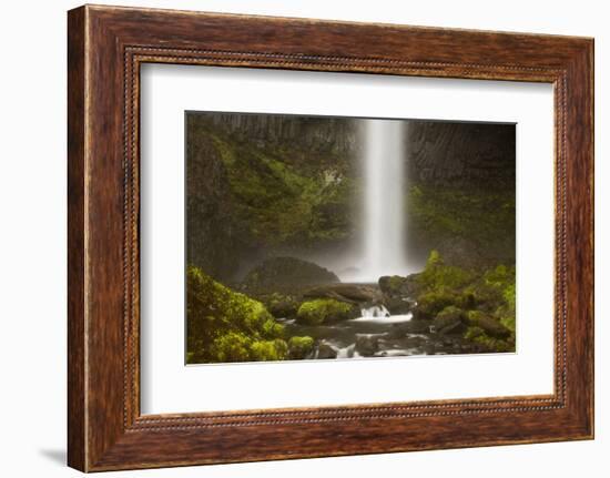 Latourell Falls, Guy W. Talbot State Park, Oregon, USA-Michel Hersen-Framed Photographic Print