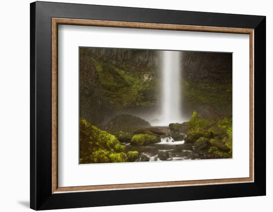 Latourell Falls, Guy W. Talbot State Park, Oregon, USA-Michel Hersen-Framed Photographic Print