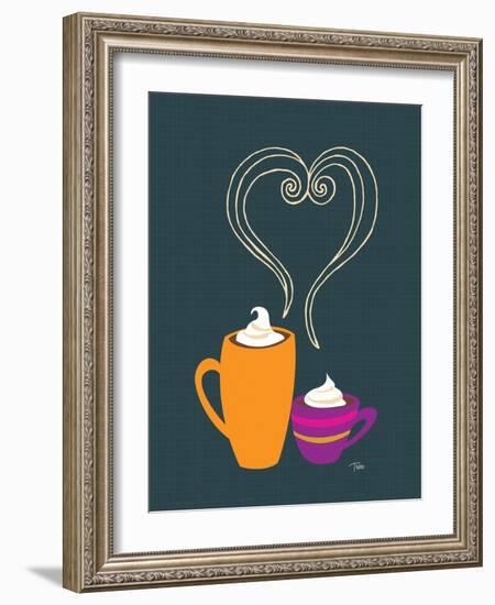 Latte Love-Teresa Woo-Framed Art Print