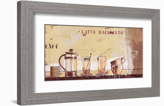 Latte Macchiato-Anna Flores-Framed Art Print