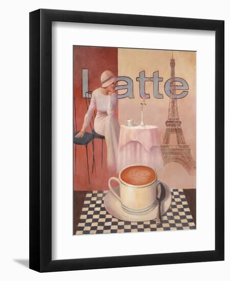 Latte - Paris-Unknown Chiu-Framed Art Print