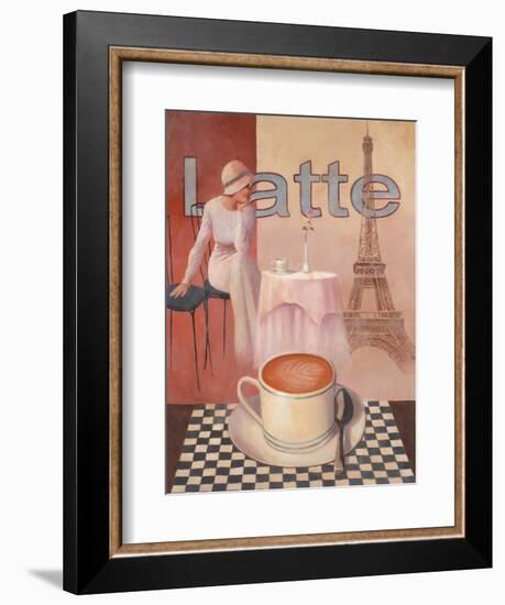 Latte - Paris-Unknown Chiu-Framed Art Print