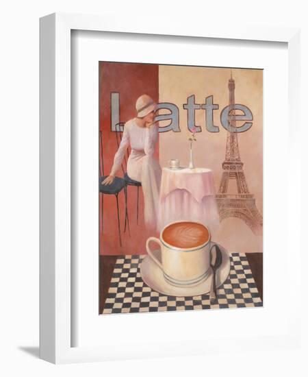 Latte - Paris-Unknown Chiu-Framed Art Print