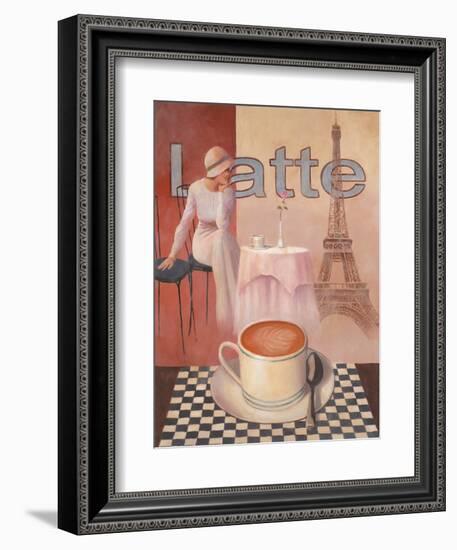 Latte - Paris-Unknown Chiu-Framed Art Print