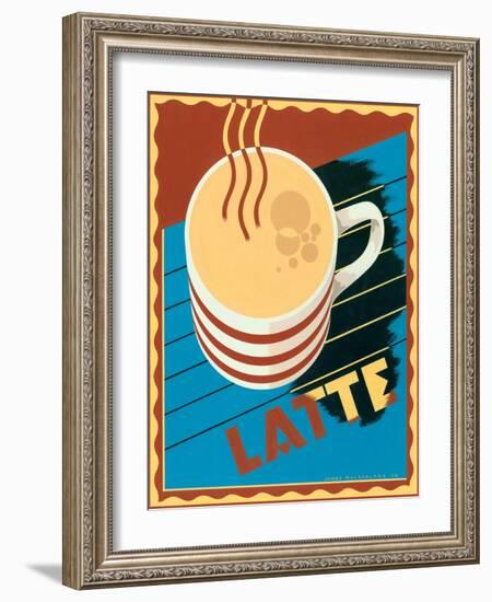 Latte-Brian James-Framed Art Print