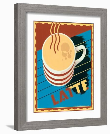 Latte-Brian James-Framed Art Print