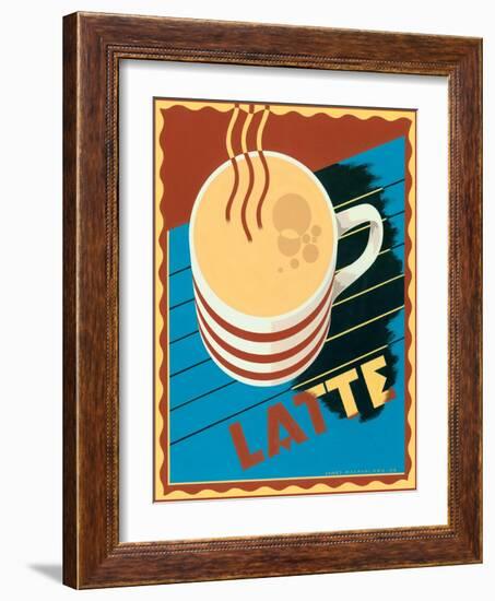Latte-Brian James-Framed Art Print