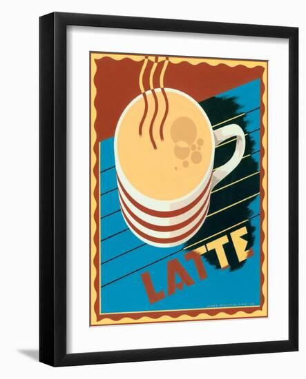 Latte-Brian James-Framed Art Print