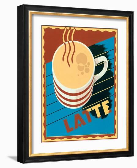 Latte-Brian James-Framed Art Print