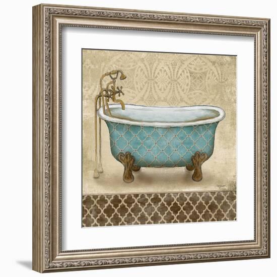 Lattice Bath II-Todd Williams-Framed Art Print