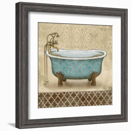 Lattice Bath II-Todd Williams-Framed Art Print