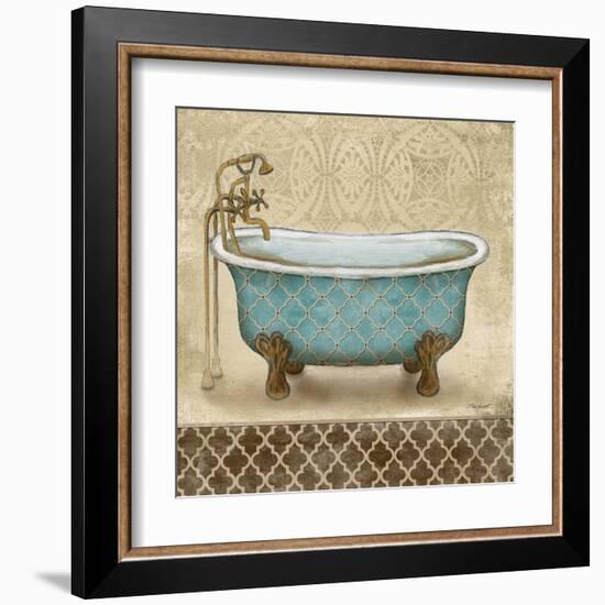 Lattice Bath II-Todd Williams-Framed Art Print