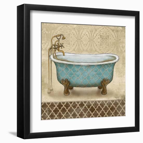 Lattice Bath II-Todd Williams-Framed Art Print