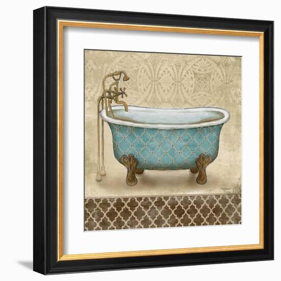 Lattice Bath II-Todd Williams-Framed Art Print