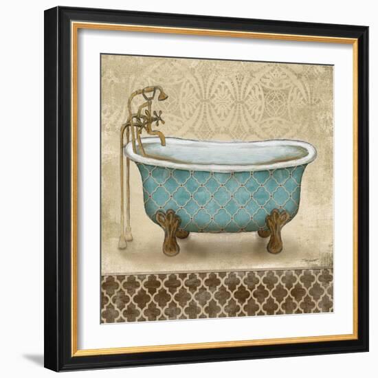 Lattice Bath II-Todd Williams-Framed Art Print