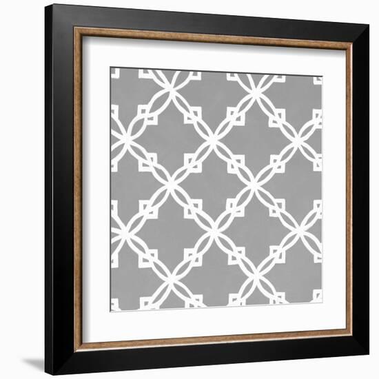 Latticework Tile I-Hope Smith-Framed Art Print