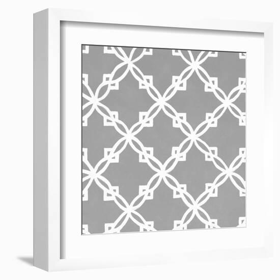 Latticework Tile I-Hope Smith-Framed Art Print