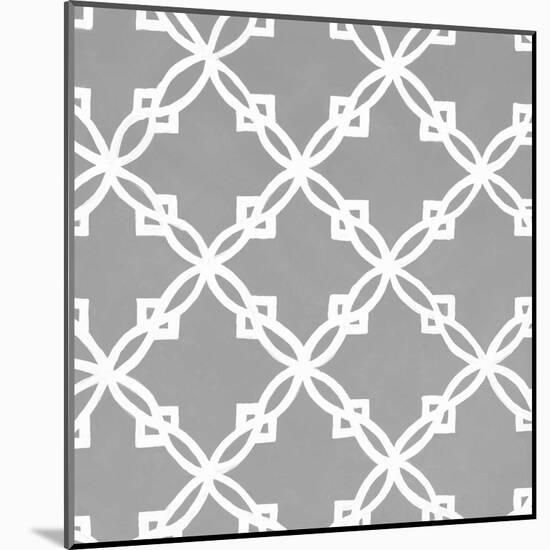 Latticework Tile I-Hope Smith-Mounted Art Print