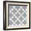 Latticework Tile I-Hope Smith-Framed Art Print