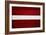 Latvia Flag Design with Wood Patterning - Flags of the World Series-Philippe Hugonnard-Framed Art Print