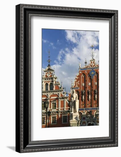 Latvia, Hanseatic Town Riga, House of the Blackheads, Saint Roland-Catharina Lux-Framed Photographic Print