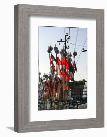 Latvia, Liepaja (Liebau), Harbour-Catharina Lux-Framed Photographic Print