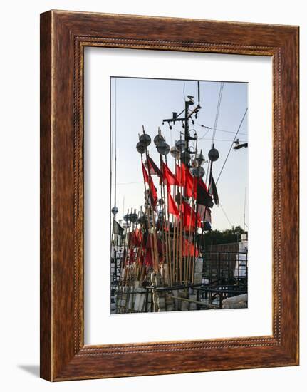 Latvia, Liepaja (Liebau), Harbour-Catharina Lux-Framed Photographic Print