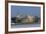 Latvia, Riga Historic Centre, Castle on Frozen Dvina-null-Framed Giclee Print