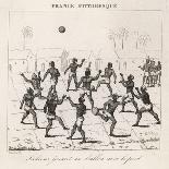 Native Guyanese Indians Play a Regional Variant of Football Reliant It Appears-Laucauchie-Art Print