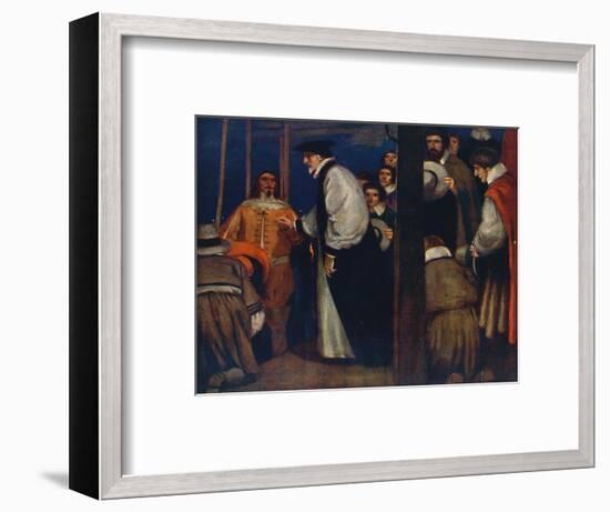 'Laud entering the Barge at Lambeth to go to the Tower', 1912-Unknown-Framed Giclee Print