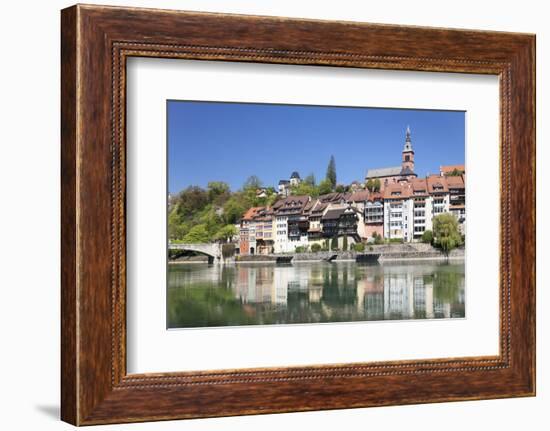 Laufenburg, Heilig Geist Kirche Church, Rhine River-Markus Lange-Framed Photographic Print