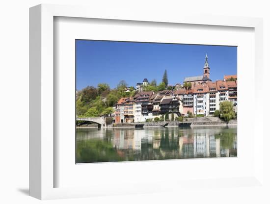 Laufenburg, Heilig Geist Kirche Church, Rhine River-Markus Lange-Framed Photographic Print