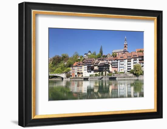 Laufenburg, Heilig Geist Kirche Church, Rhine River-Markus Lange-Framed Photographic Print